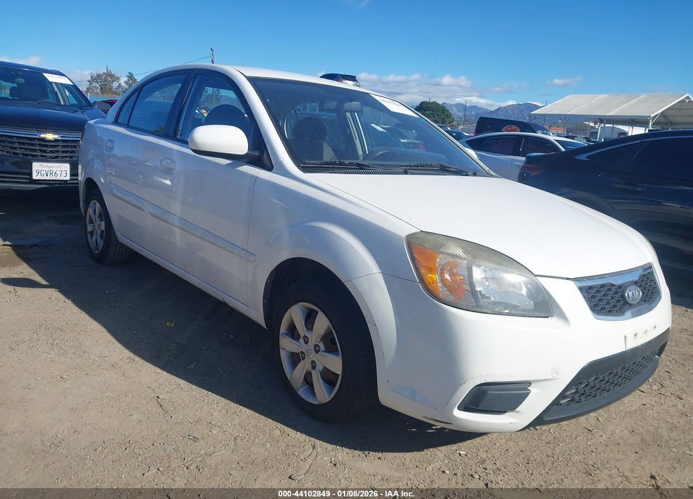 2010 KIA RIO LX VIN: KNADH4A34A6605211
