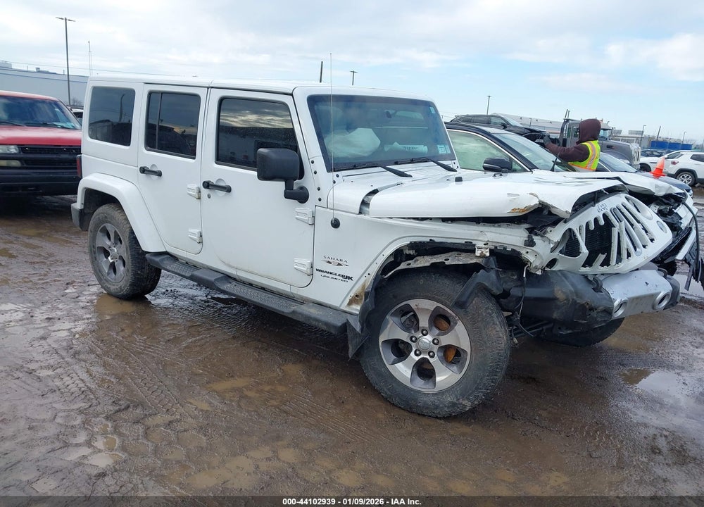 2018 JEEP WRANGLER JK UNLIMITED SAHARA VIN: 1C4BJWEG3JL902429
