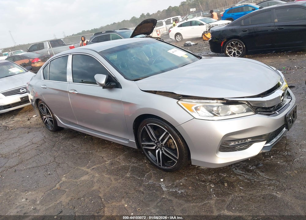 2017 HONDA ACCORD SPORT SE VIN: 1HGCR2F13HA122003
