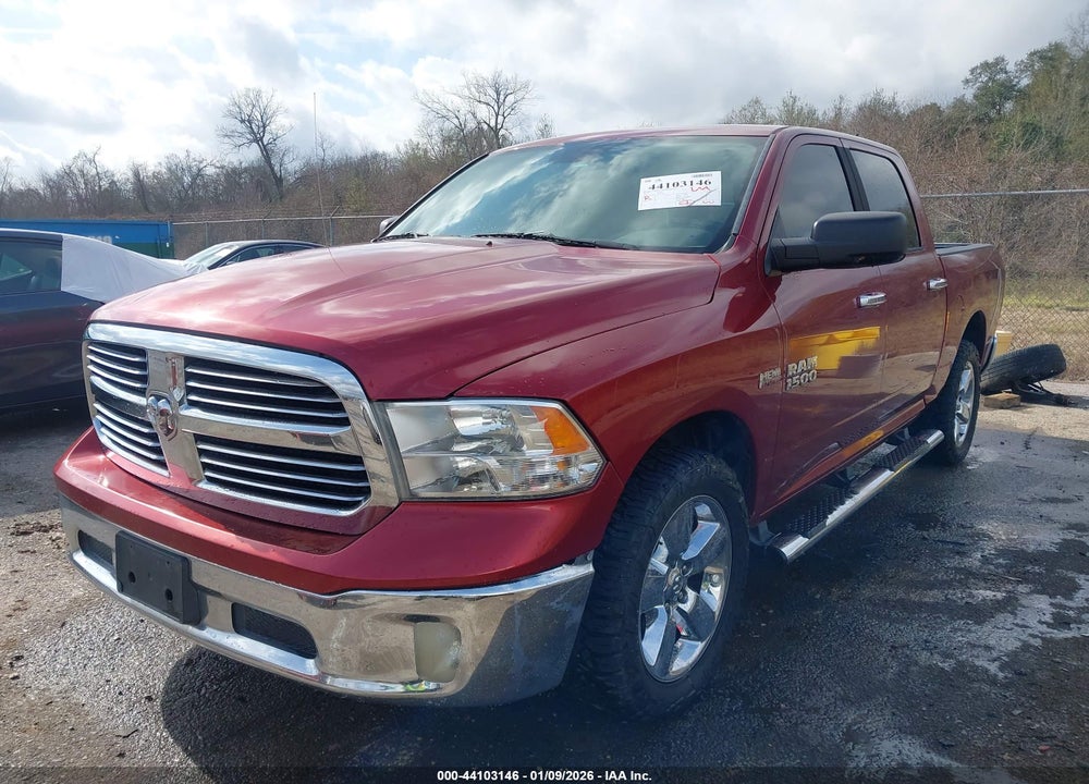 2013 RAM 1500 BIG HORN VIN: 1C6RR7LT5DS687909