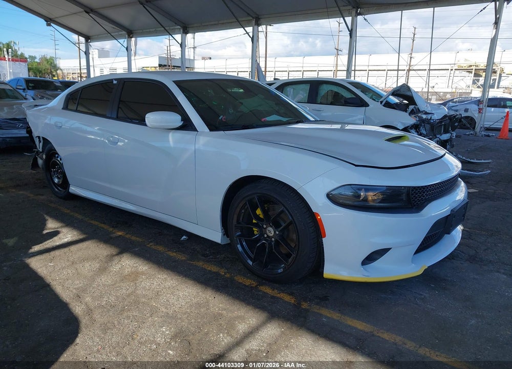 2022 DODGE CHARGER GT RWD VIN: 2C3CDXHG0NH220516