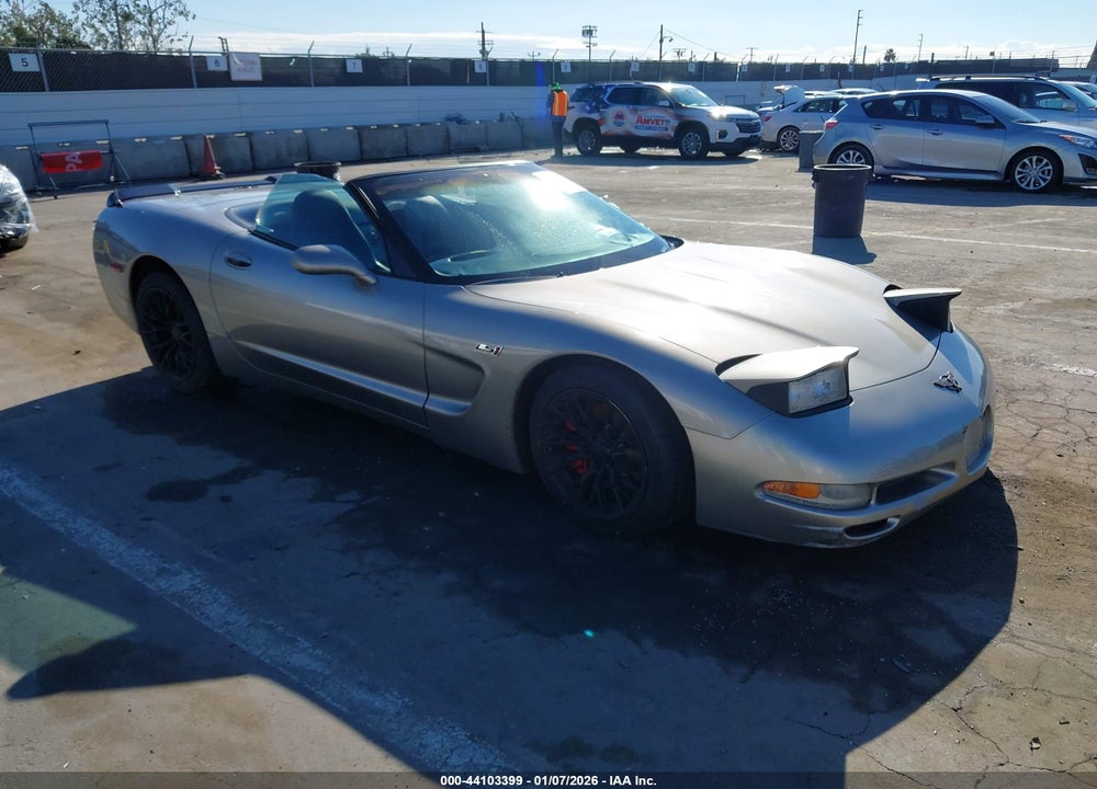 2001 CHEVROLET CORVETTE VIN: 1G1YY32G715128241