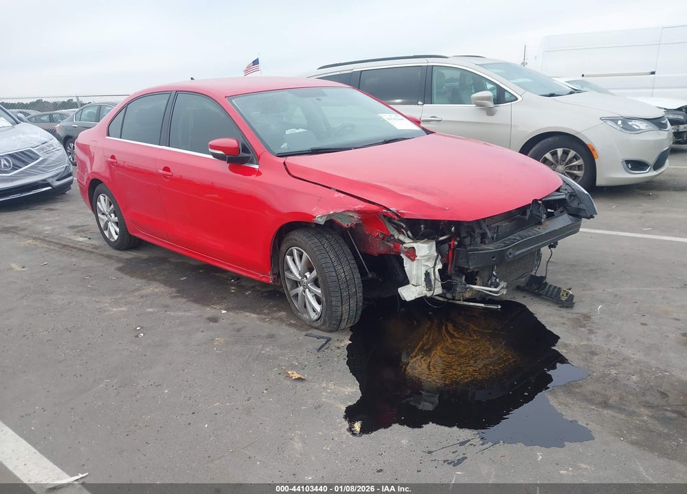 2014 VOLKSWAGEN JETTA 1.8T SE VIN: 3VWD17AJ6EM323551