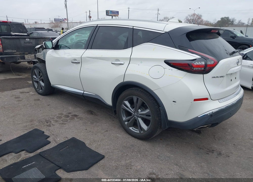 2019 NISSAN MURANO PLATINUM VIN: 5N1AZ2MJ9KN152918