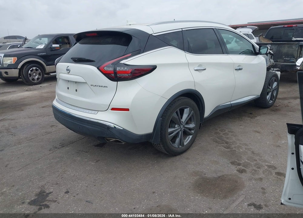 2019 NISSAN MURANO PLATINUM VIN: 5N1AZ2MJ9KN152918