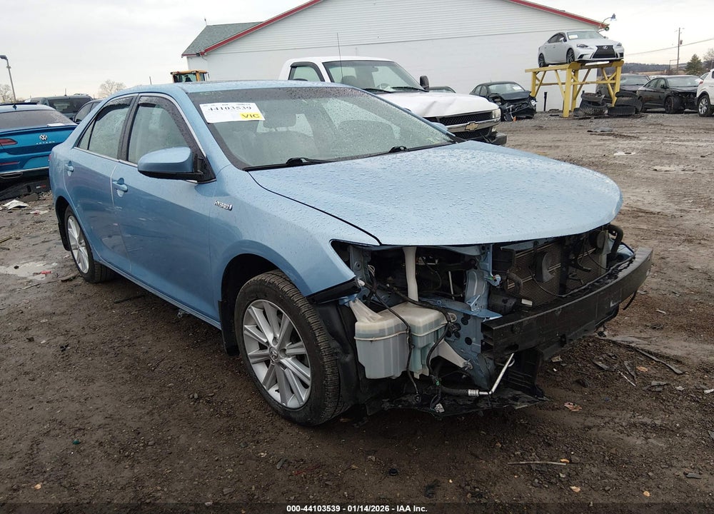 2012 TOYOTA CAMRY HYBRID XLE VIN: 4T1BD1FK7CU011131