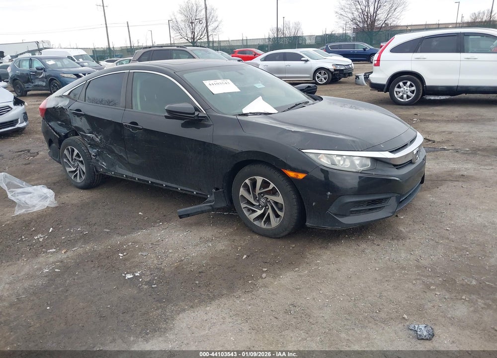 2016 HONDA CIVIC EX VIN: 19XFC2F76GE044135