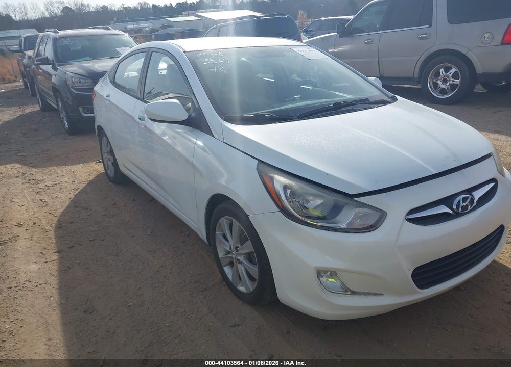 2013 HYUNDAI ACCENT GLS VIN: KMHCU4AE1DU461088