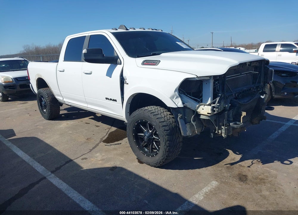 2020 RAM 2500 LAIE  4X4 6'4 BOX VIN: 3C6UR5FL9LG192371