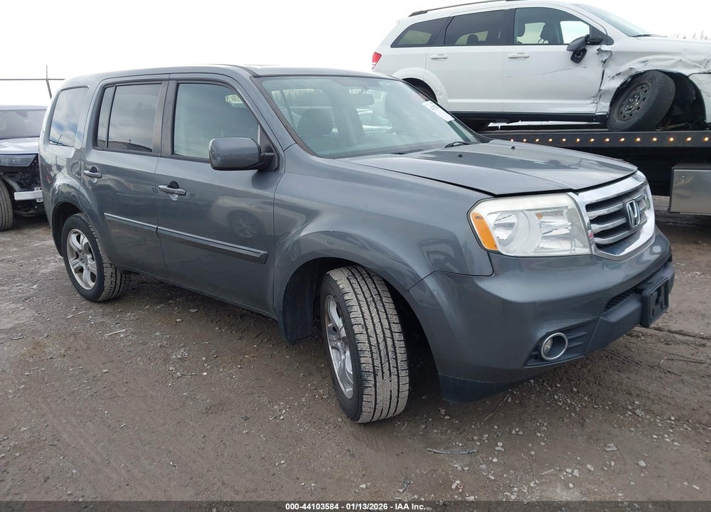 2013 HONDA PILOT EX-L VIN: 5FNYF4H5XDB037184
