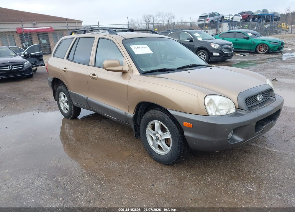 2004 HYUNDAI SANTA FE GLS/LX VIN: KM8SC13E34U784424