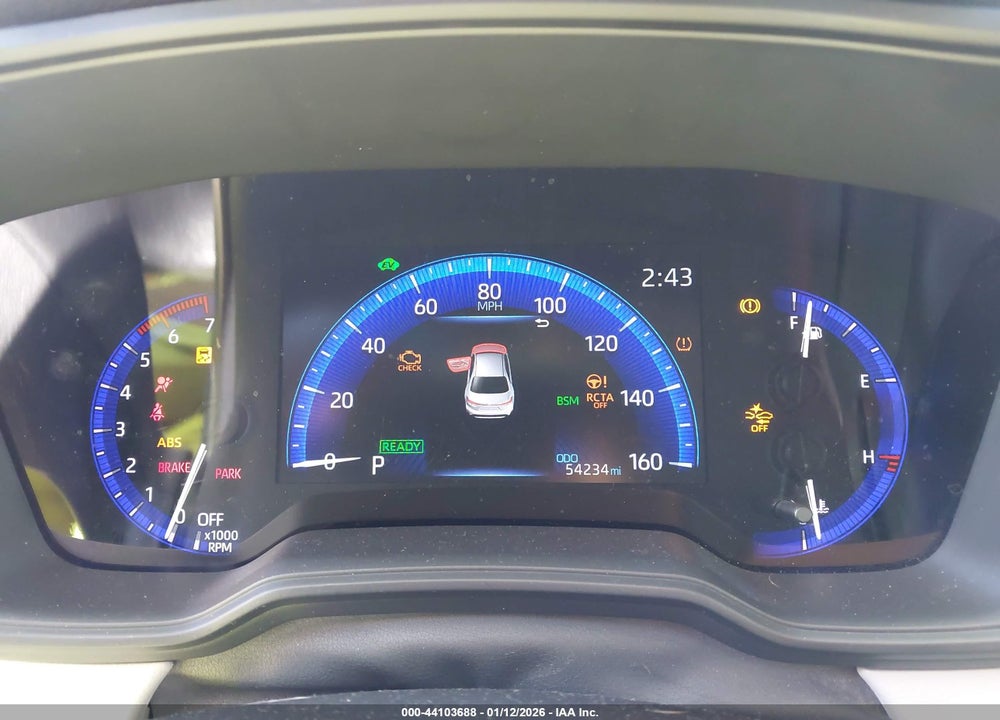 2021 TOYOTA COROLLA HYBRID LE VIN: JTDEAMDE8MJ017614