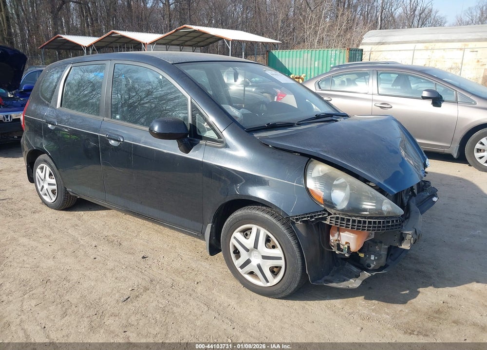 2008 HONDA FIT VIN: JHMGD37448S054316