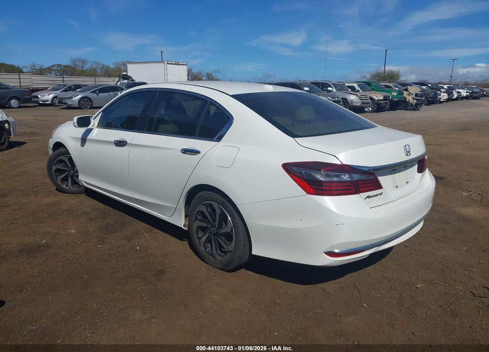 2017 HONDA ACCORD EX-L VIN: 1HGCR2F81HA023161