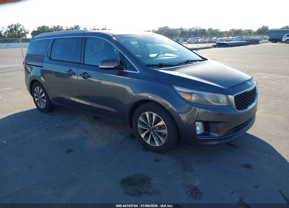 2015 KIA SEDONA SX VIN: KNDMC5C13F6018069