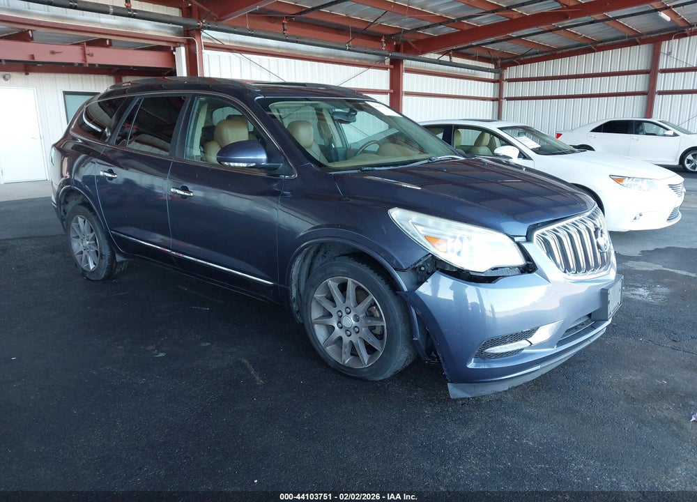 2014 BUICK ENCLAVE LEATHER VIN: 5GAKVBKDXEJ106285