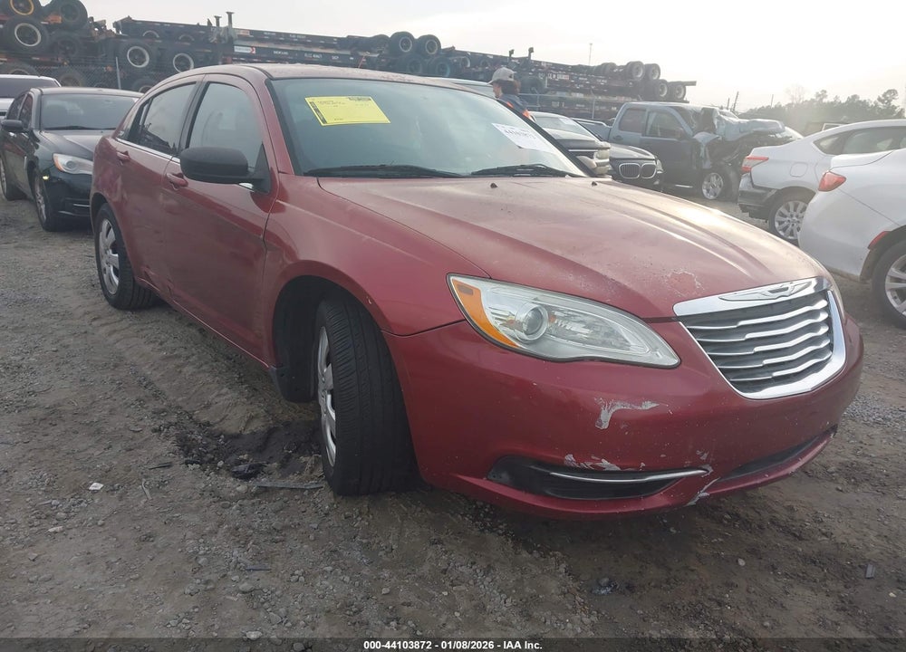 2013 CHRYSLER 200 LX VIN: 1C3CCBABXDN686397
