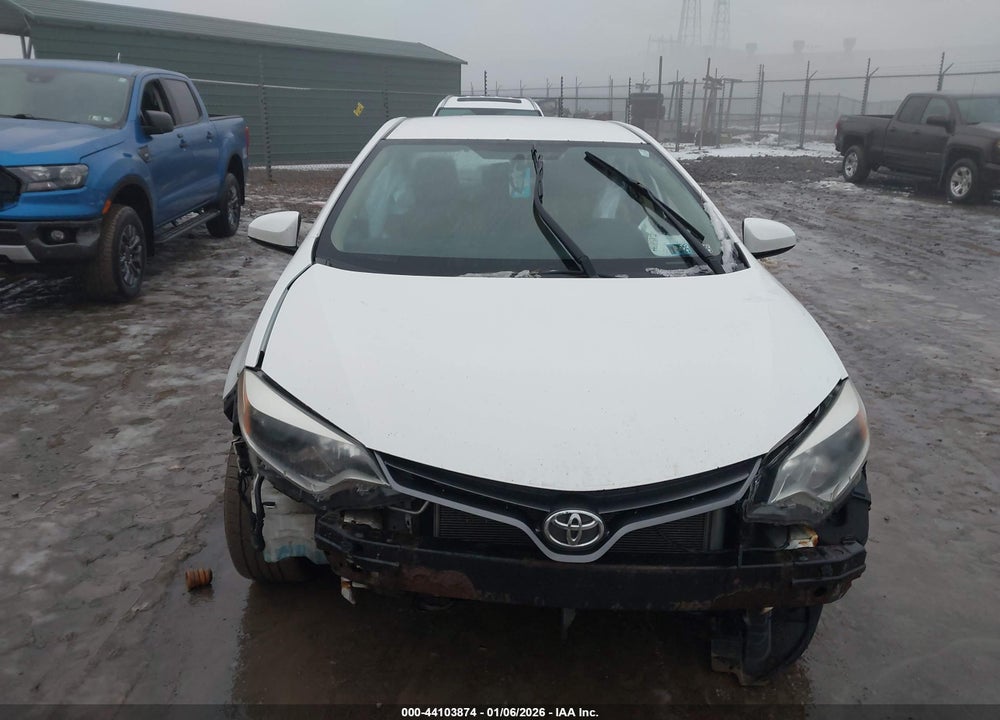 2015 TOYOTA COROLLA LE VIN: 2T1BURHE9FC456823