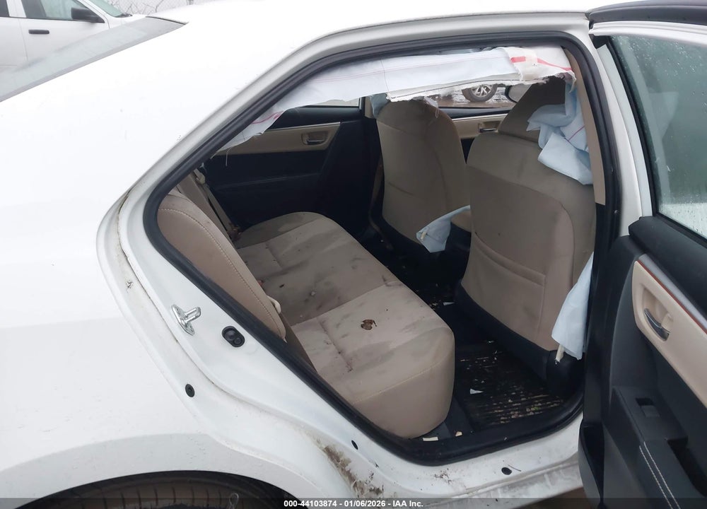 2015 TOYOTA COROLLA LE VIN: 2T1BURHE9FC456823