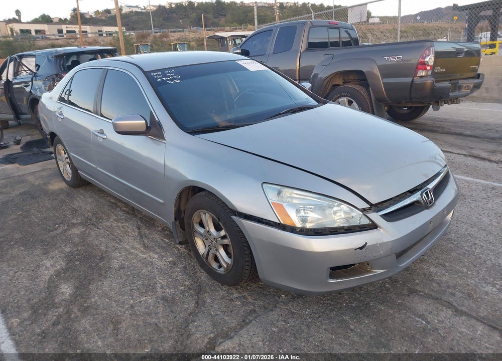 2007 HONDA ACCORD SE VIN: 1HGCM56317A065848