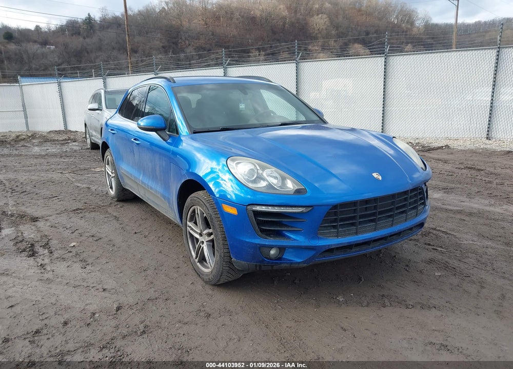 2015 PORSCHE MACAN S VIN: WP1AB2A53FLB72162