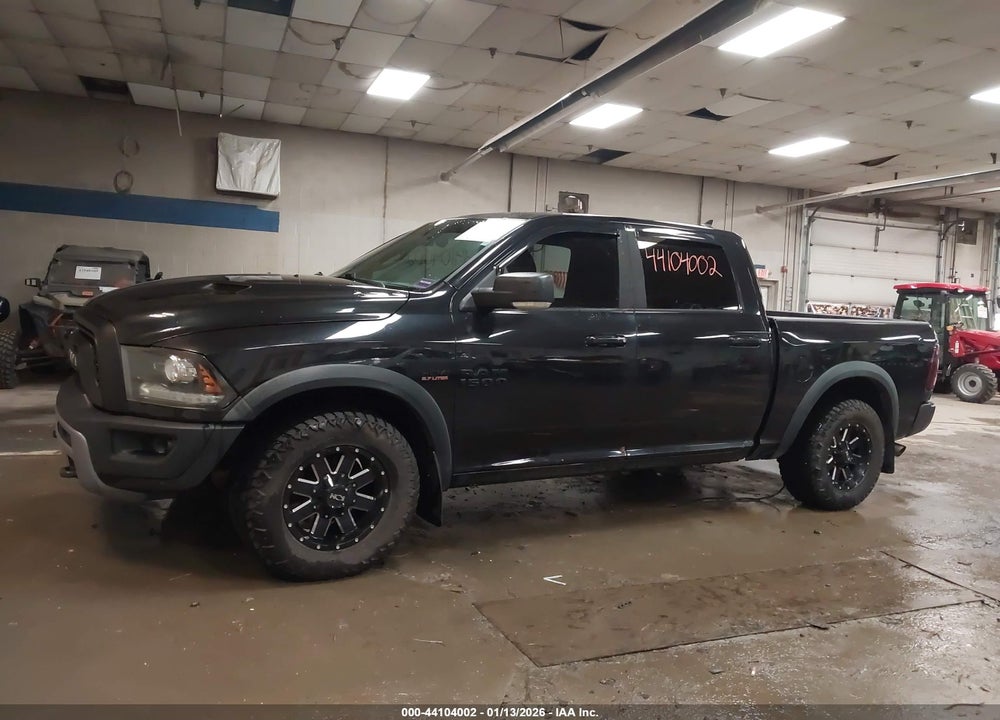 2016 RAM 1500 REBEL VIN: 1C6RR7YT7GS272457