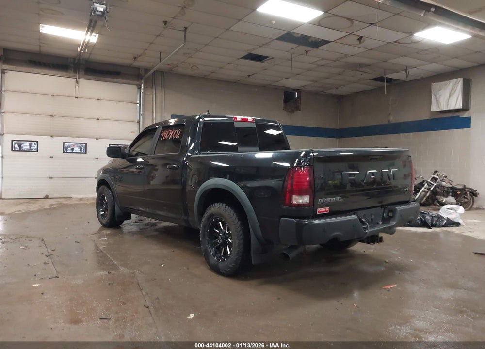 2016 RAM 1500 REBEL VIN: 1C6RR7YT7GS272457
