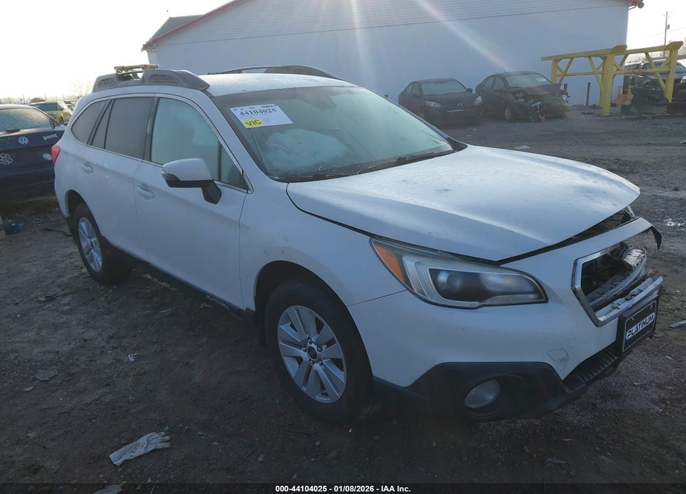 2017 SUBARU OUTBACK 2.5I PREMIUM VIN: 4S4BSAFCXH3385597