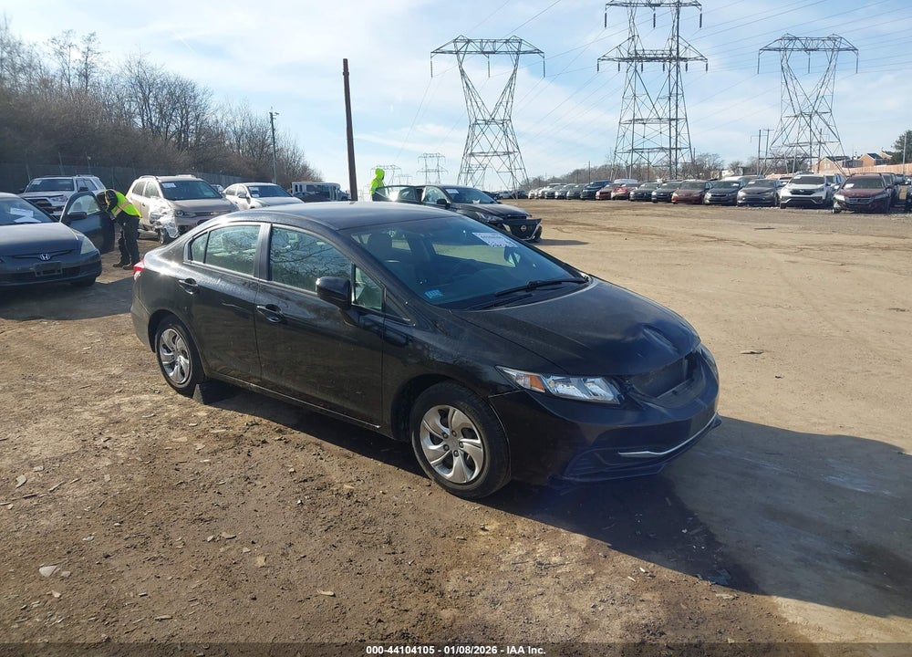 2014 HONDA CIVIC LX VIN: 2HGFB2E53EH545764