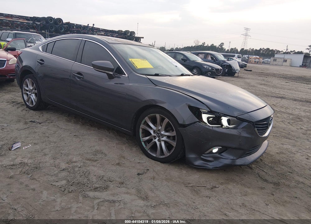 2015 MAZDA 6 I TOURING VIN: JM1GJ1V58F1210726