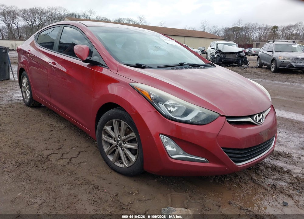 2014 HYUNDAI ELANTRA SE VIN: 5NPDH4AE4EH539324