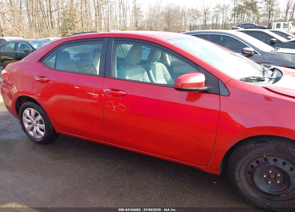 2016 TOYOTA COROLLA LE VIN: 2T1BURHE3GC505483