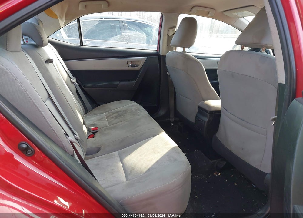 2016 TOYOTA COROLLA LE VIN: 2T1BURHE3GC505483