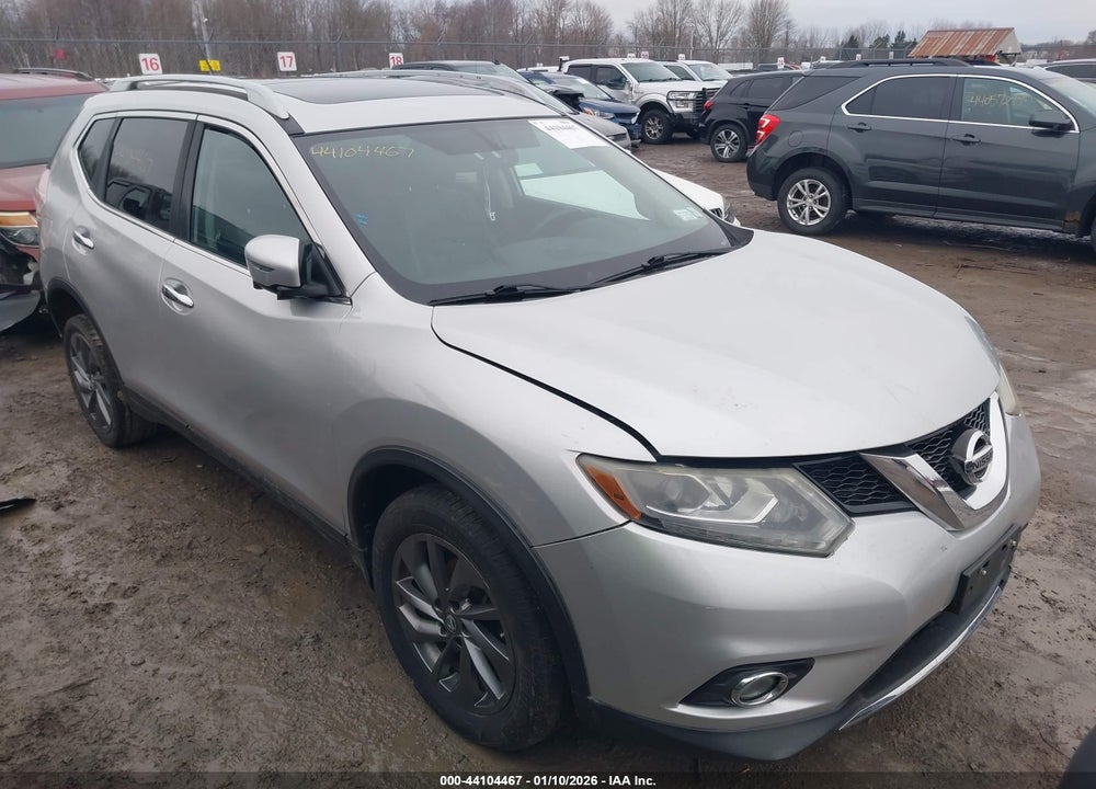 2016 NISSAN ROGUE SL VIN: 5N1AT2MV3GC784109