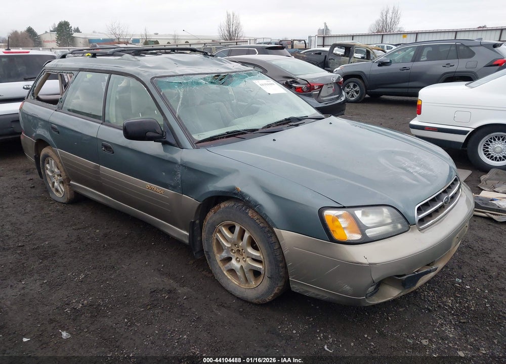 2001 SUBARU OUTBACK VIN: 4S3BH675017674826