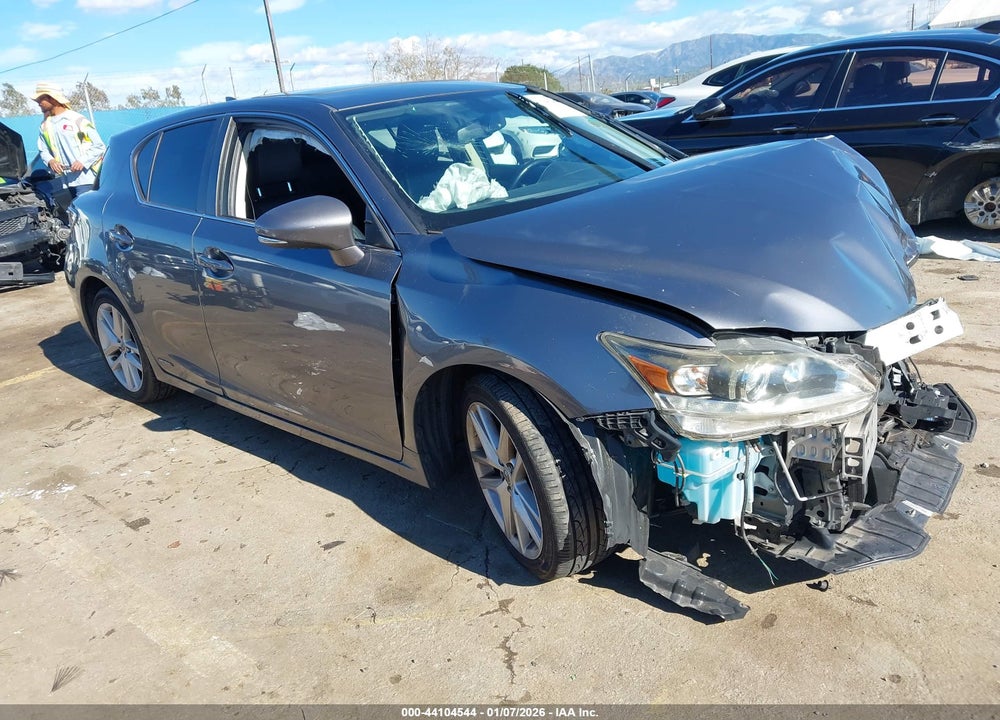2016 LEXUS CT 200H VIN: JTHKD5BH8G2271804