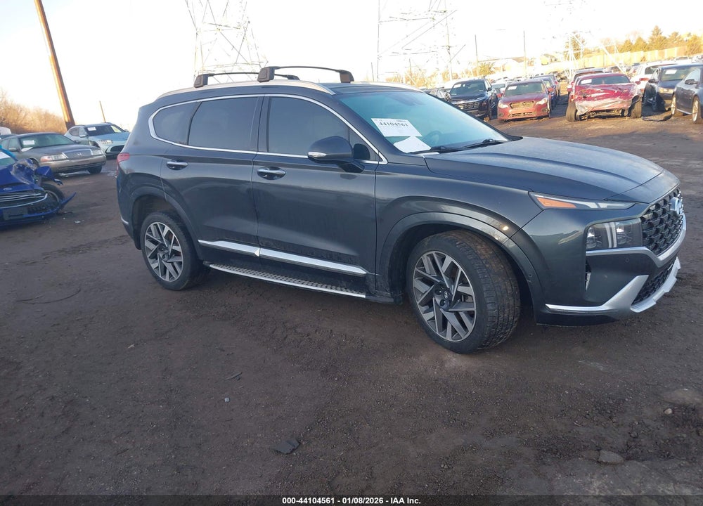 2021 HYUNDAI SANTA FE CALLIGRAPHY VIN: 5NMS5DAL3MH360167
