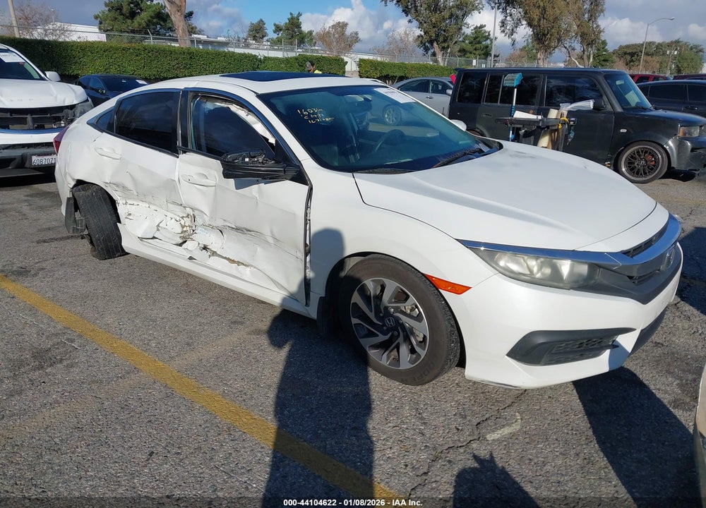 2016 HONDA CIVIC EX VIN: 2HGFC2F76GH540882