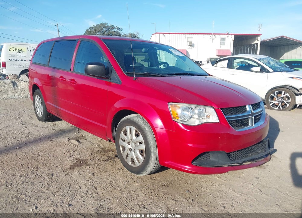 2016 DODGE GRAND CARAVAN SE VIN: 2C4RDGBG7GR153277