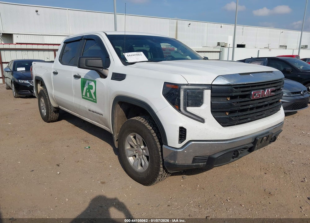 2023 GMC SIERRA 1500 4WD  SHORT BOX PRO VIN: 3GTPUAEK0PG159318