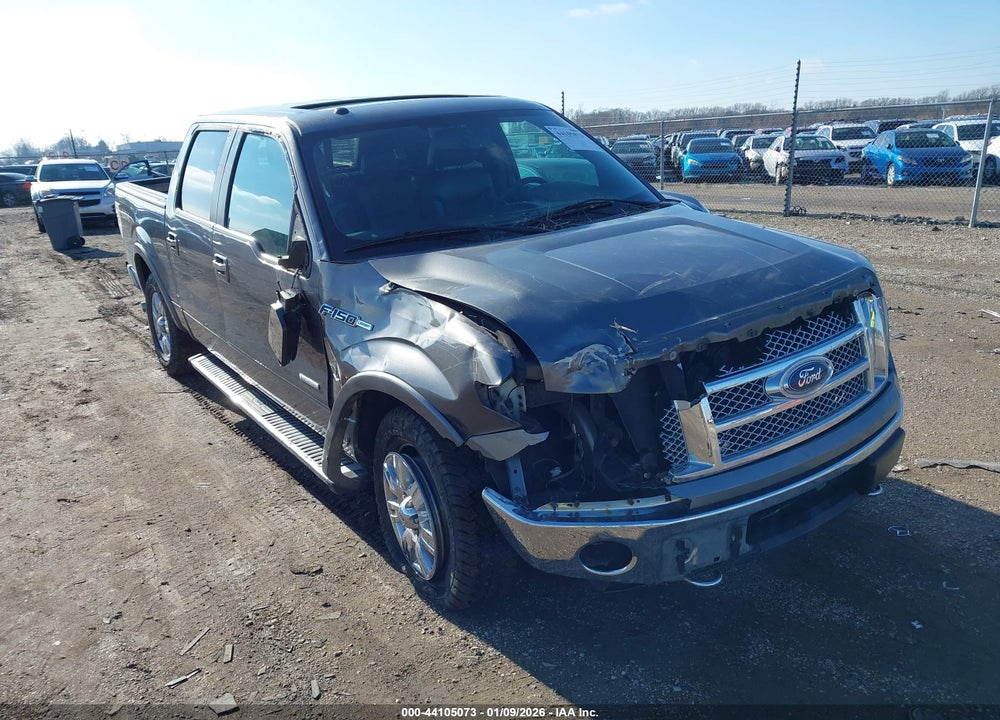 2011 FORD F-150 LARIAT VIN: 1FTFW1ET6BFB41091