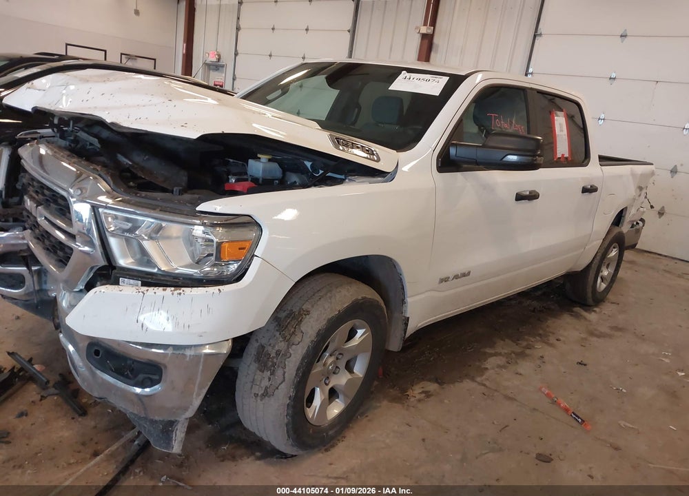 2023 RAM 1500 BIG HORN  4X4 5'7 BOX VIN: 1C6RRFFG0PN623708