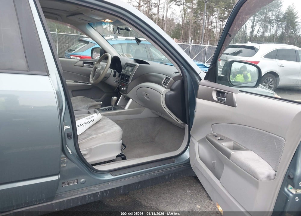 2009 SUBARU FORESTER 2.5X VIN: JF2SH63669H718494