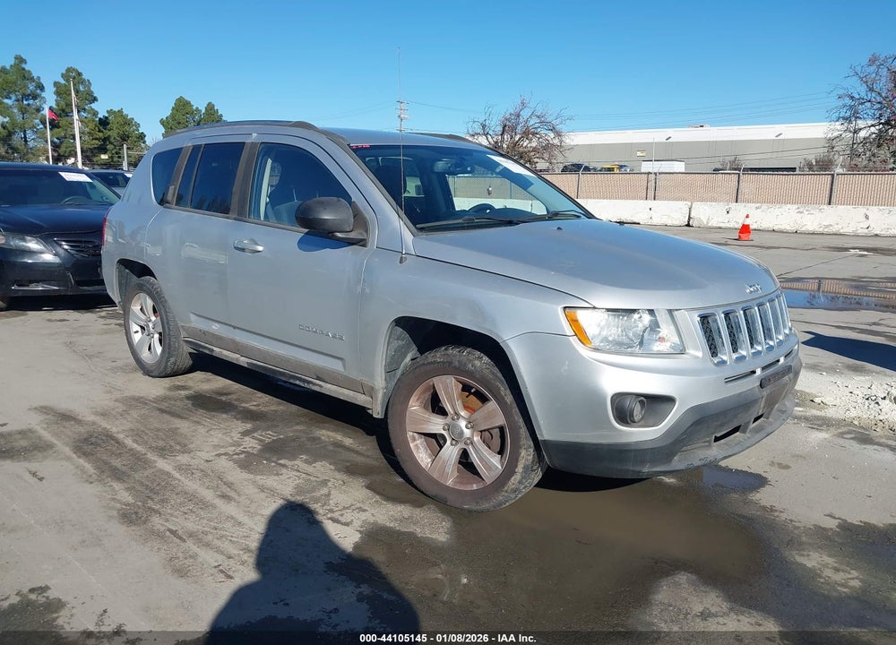 2012 JEEP COMPASS LATITUDE VIN: 1C4NJDEB7CD638358