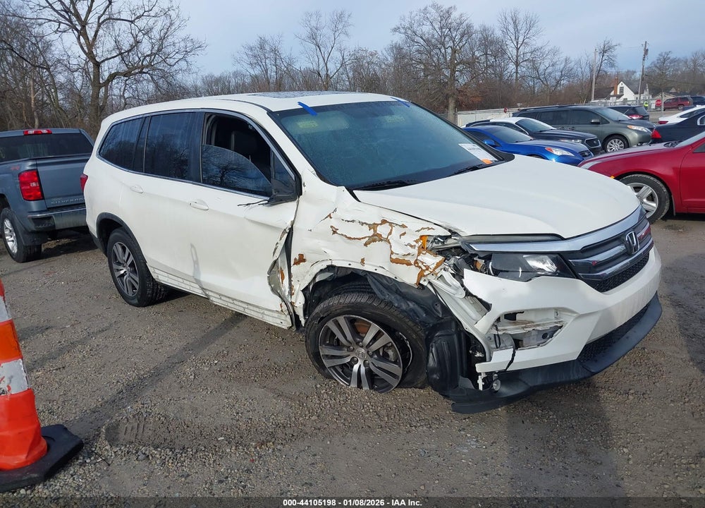 2017 HONDA PILOT EX-L VIN: 5FNYF6H84HB066353