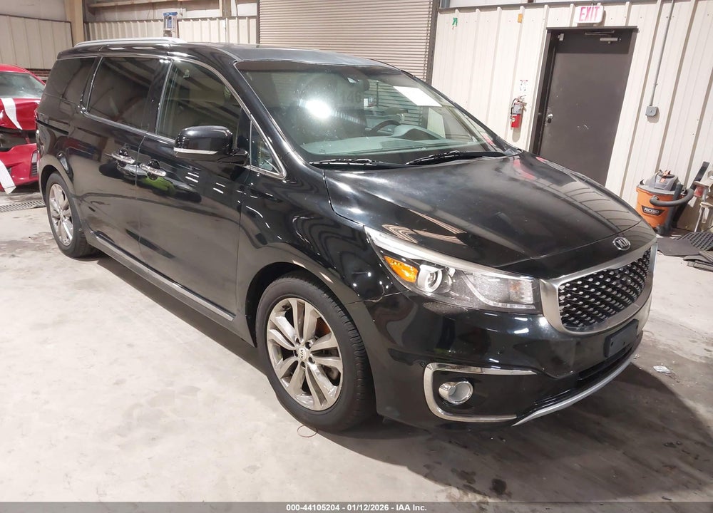 2017 KIA SEDONA SX LUXURY VIN: KNDME5C1XH6336378