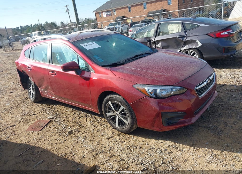 2019 SUBARU IMPREZA 2.0I PREMIUM VIN: 4S3GTAC69K3703559