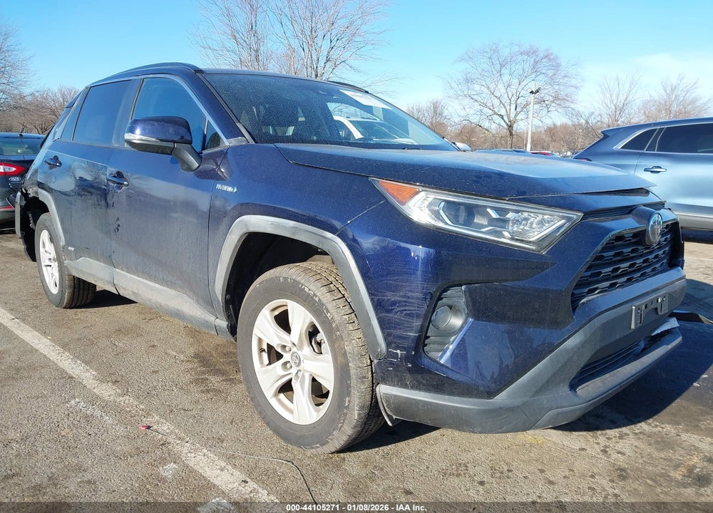 2021 TOYOTA RAV4 HYBRID XLE VIN: 4T3RWRFV8MU021631