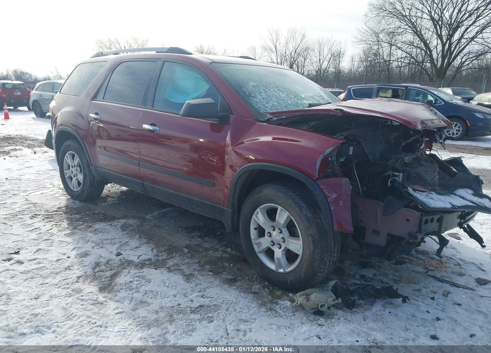 2011 GMC ACADIA SL VIN: 1GKKRNED2BJ216294