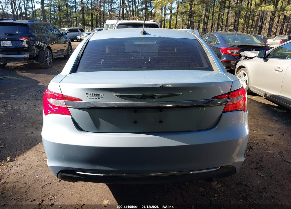 2012 CHRYSLER 200 TOURING VIN: 1C3CCBBB0CN288158
